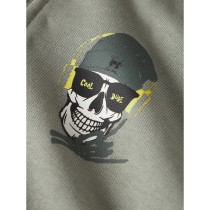 NAME IT Sweat Cardigan Teddy Shadow